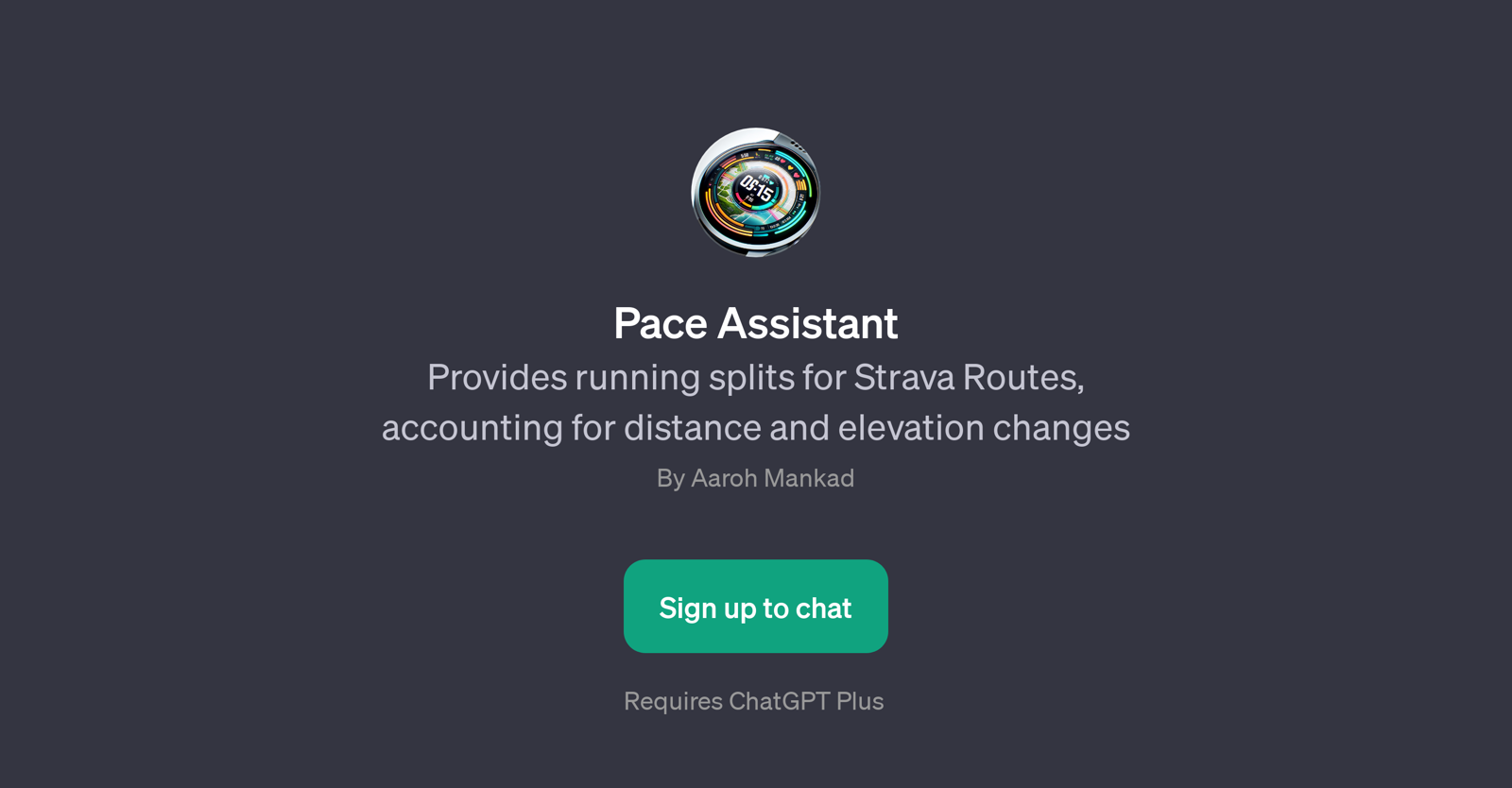 Pace Assistant website