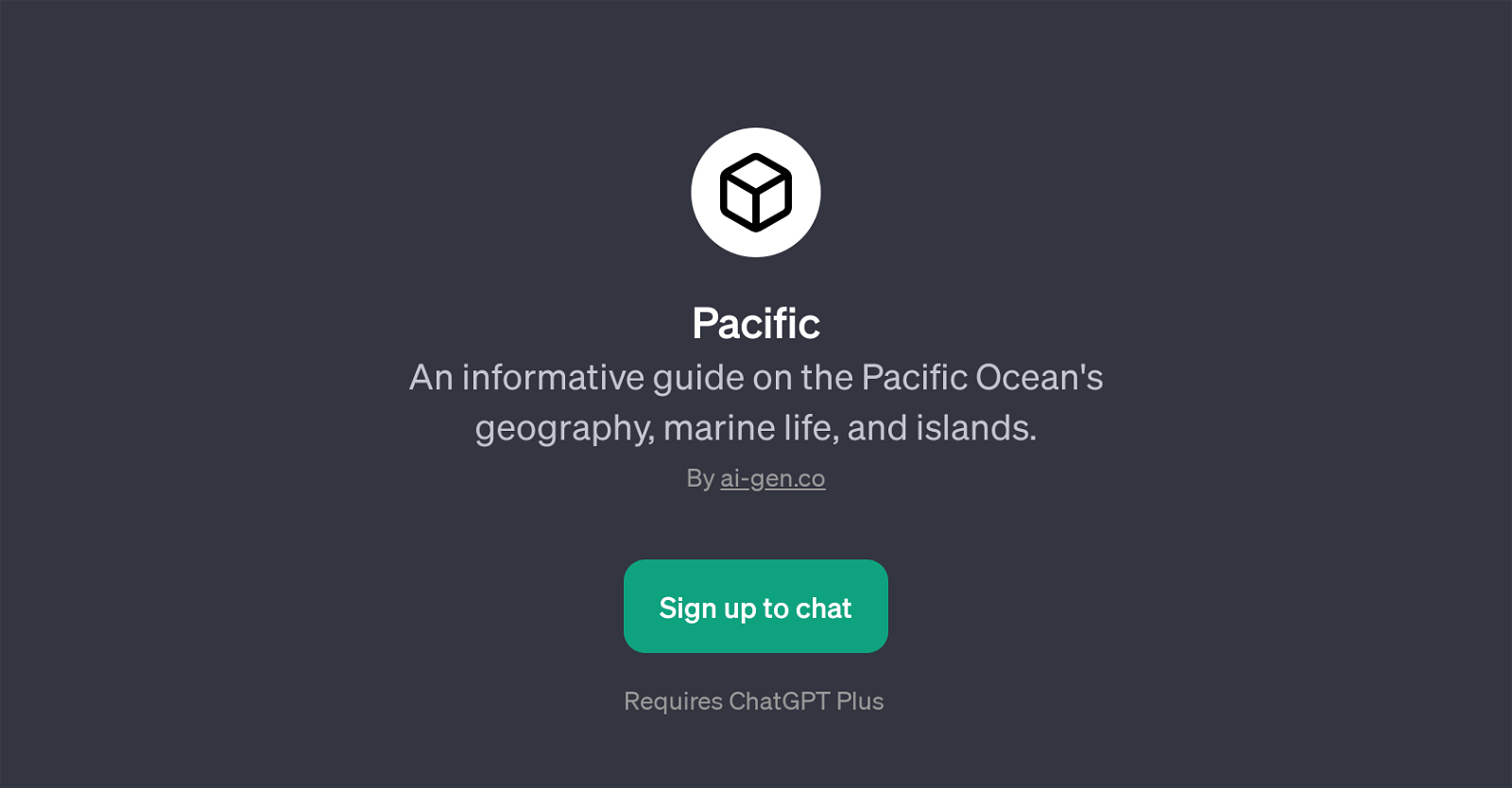 Pacific website