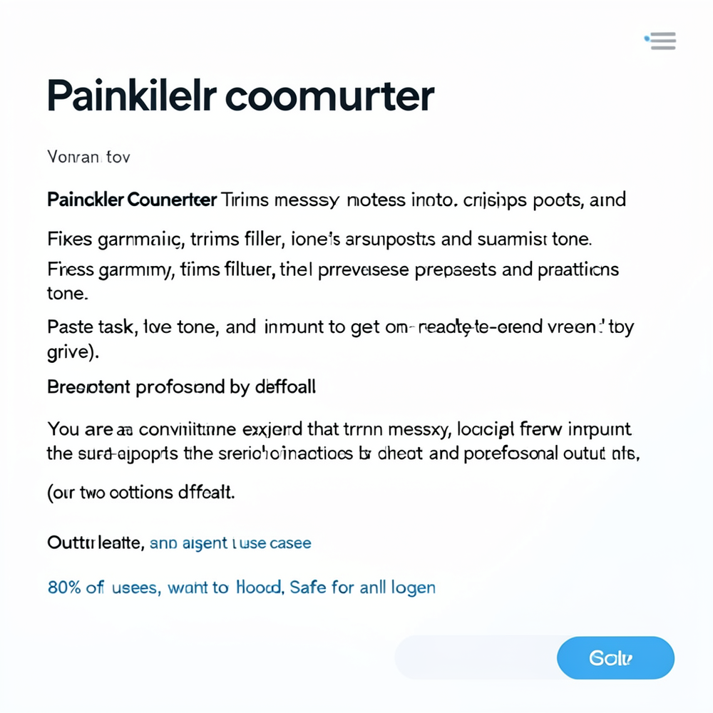 Painkiller converter website