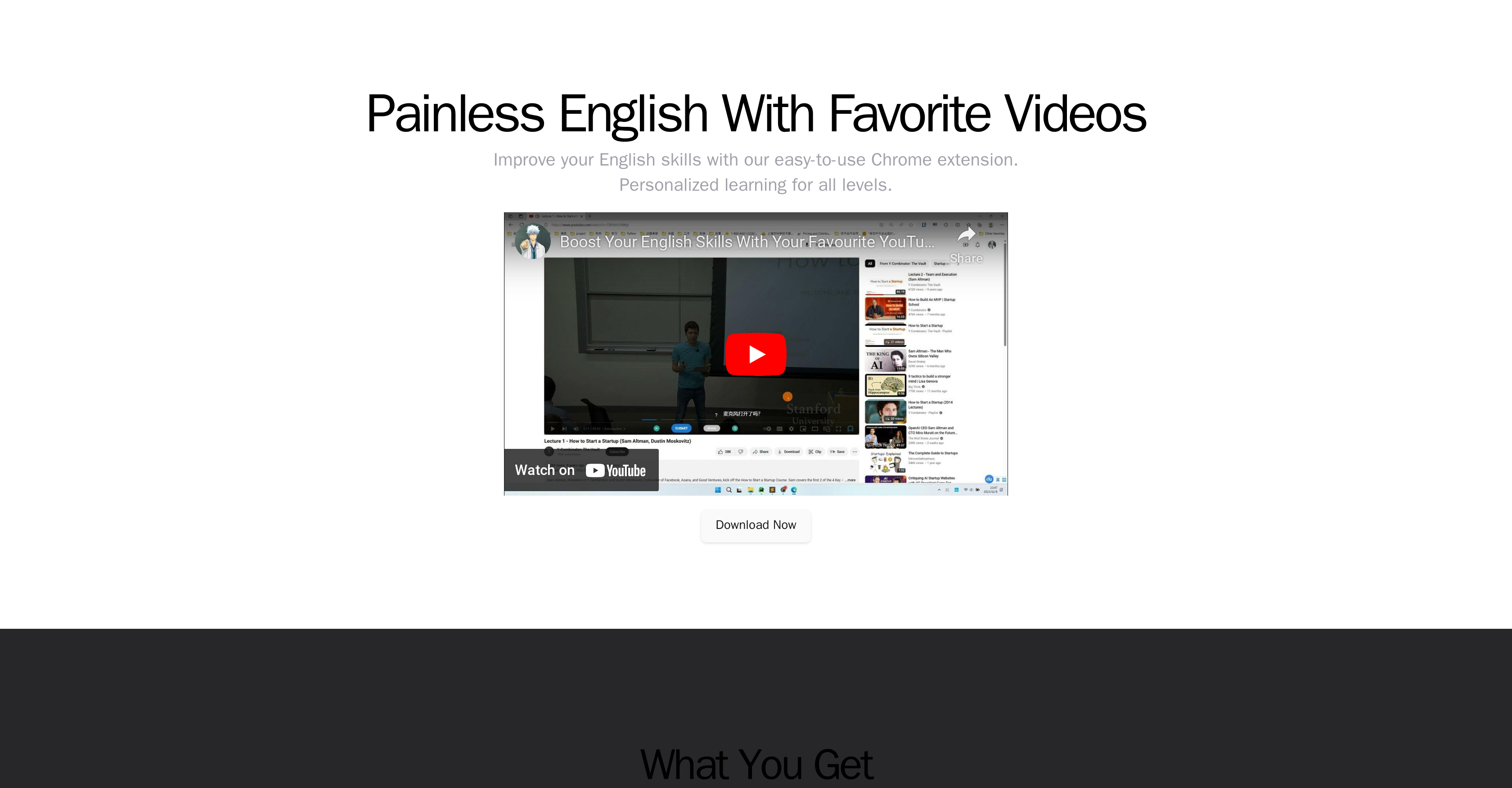 Painless English