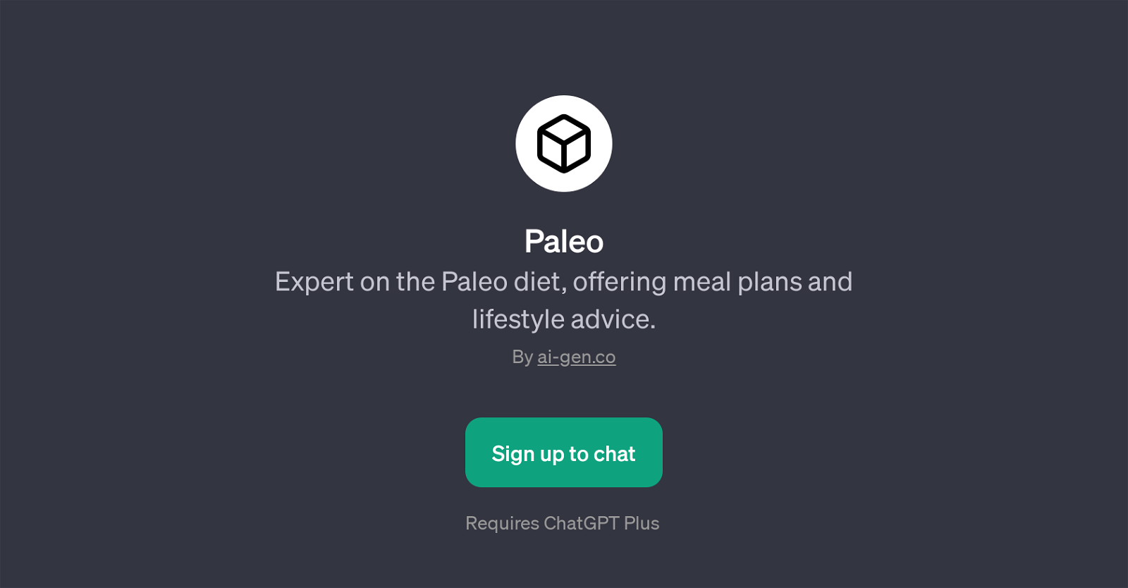 Paleo website