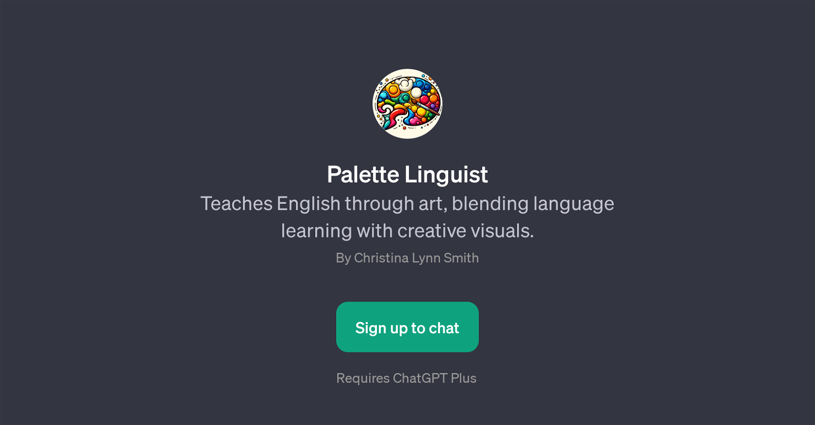 Palette Linguist website