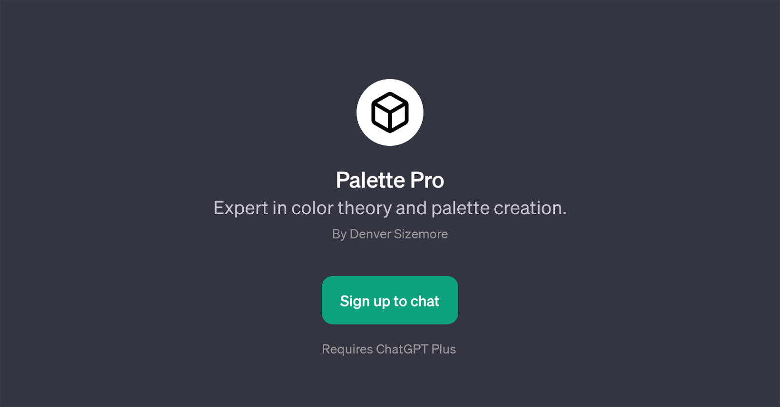 Palette Pro website