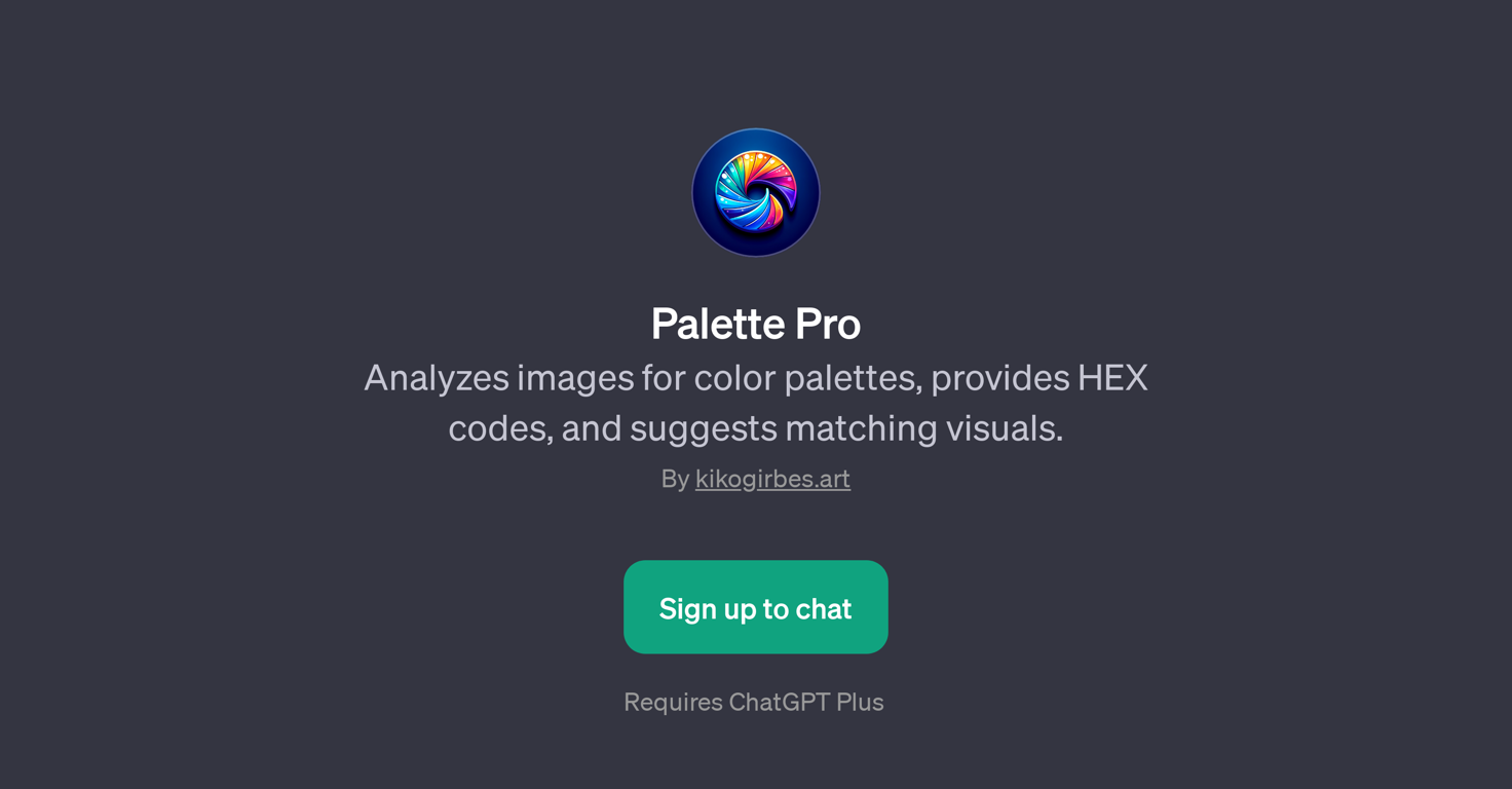 Palette Pro website