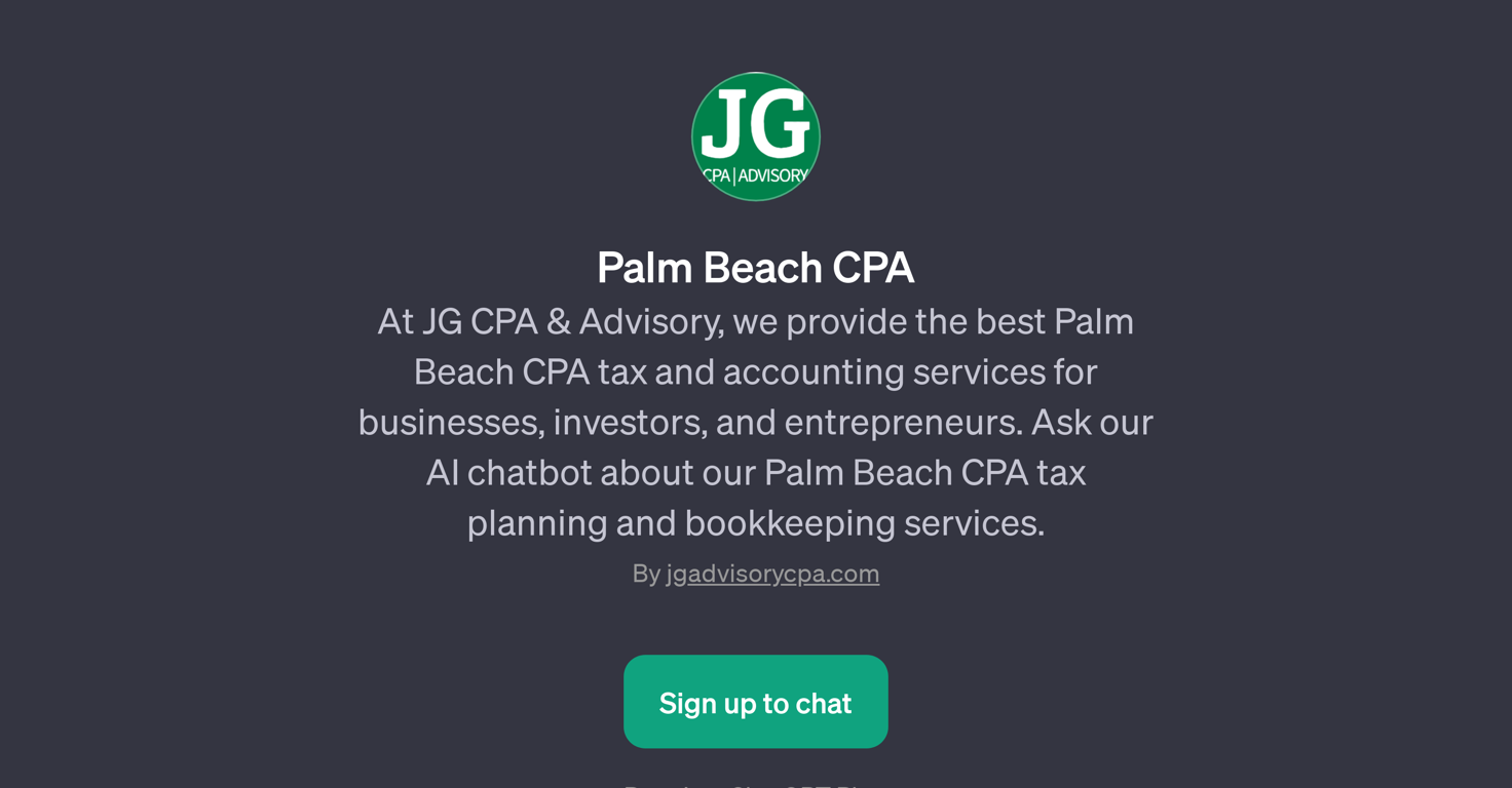 Palm Beach CPA website