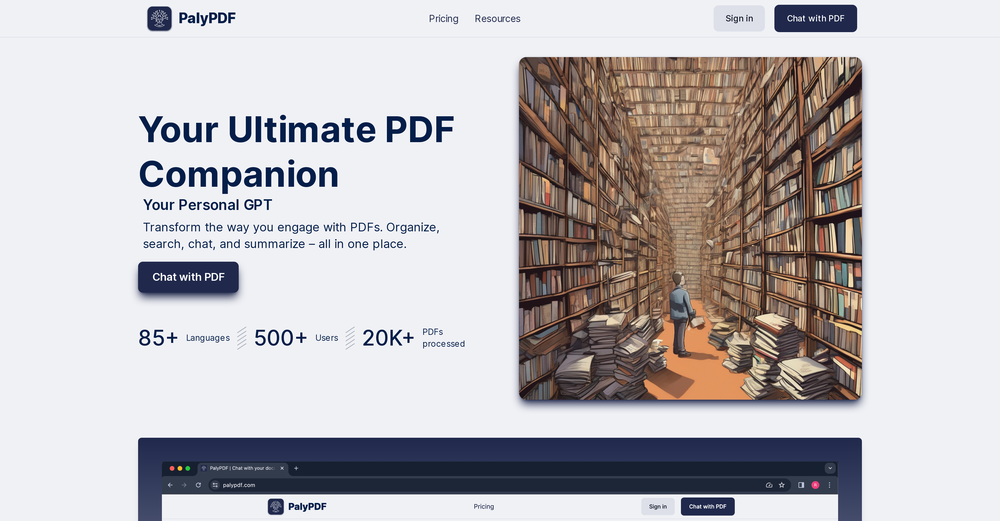 PalyPDF website