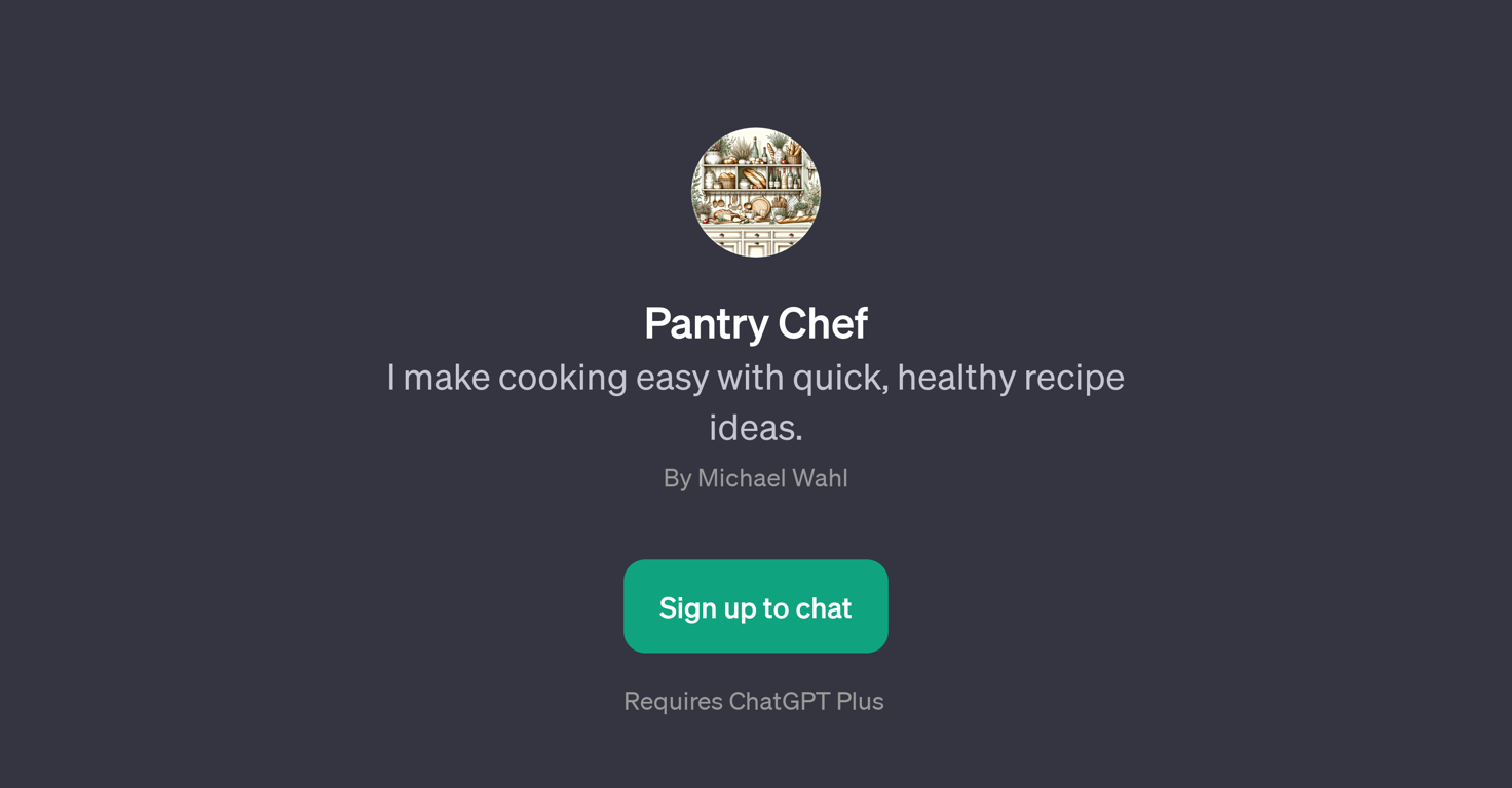 Pantry Chef website