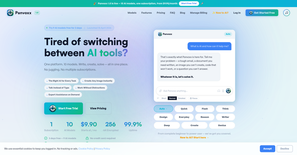 Panvoxx website