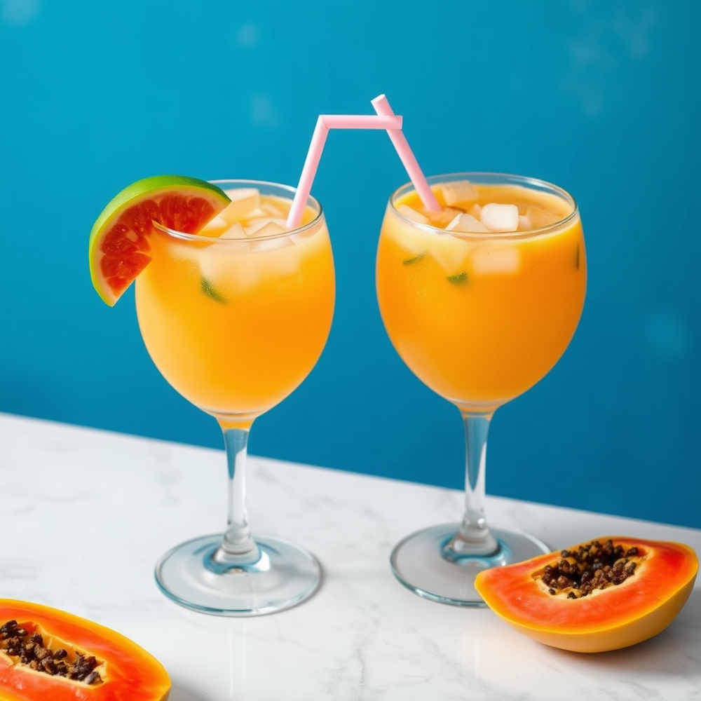 Papaya Drinks Pairings and add ons website