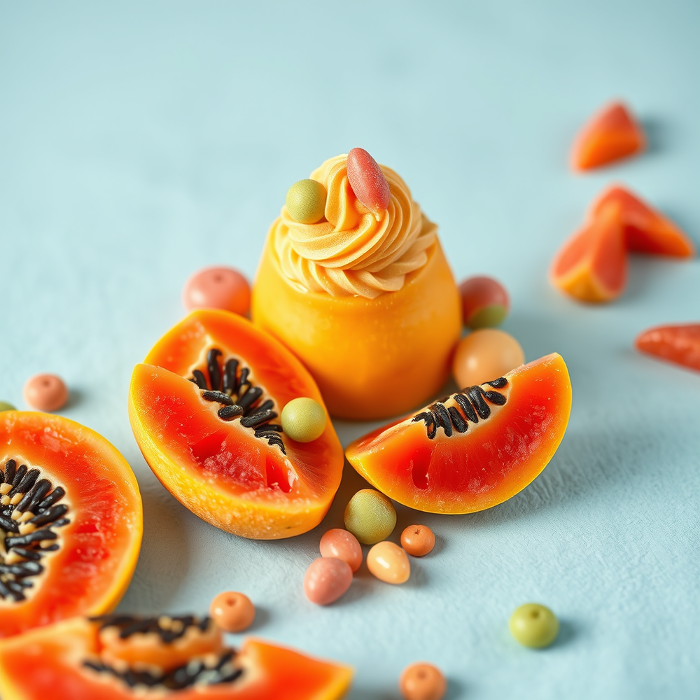 Papaya Sweets and snacks and confectionery designs website