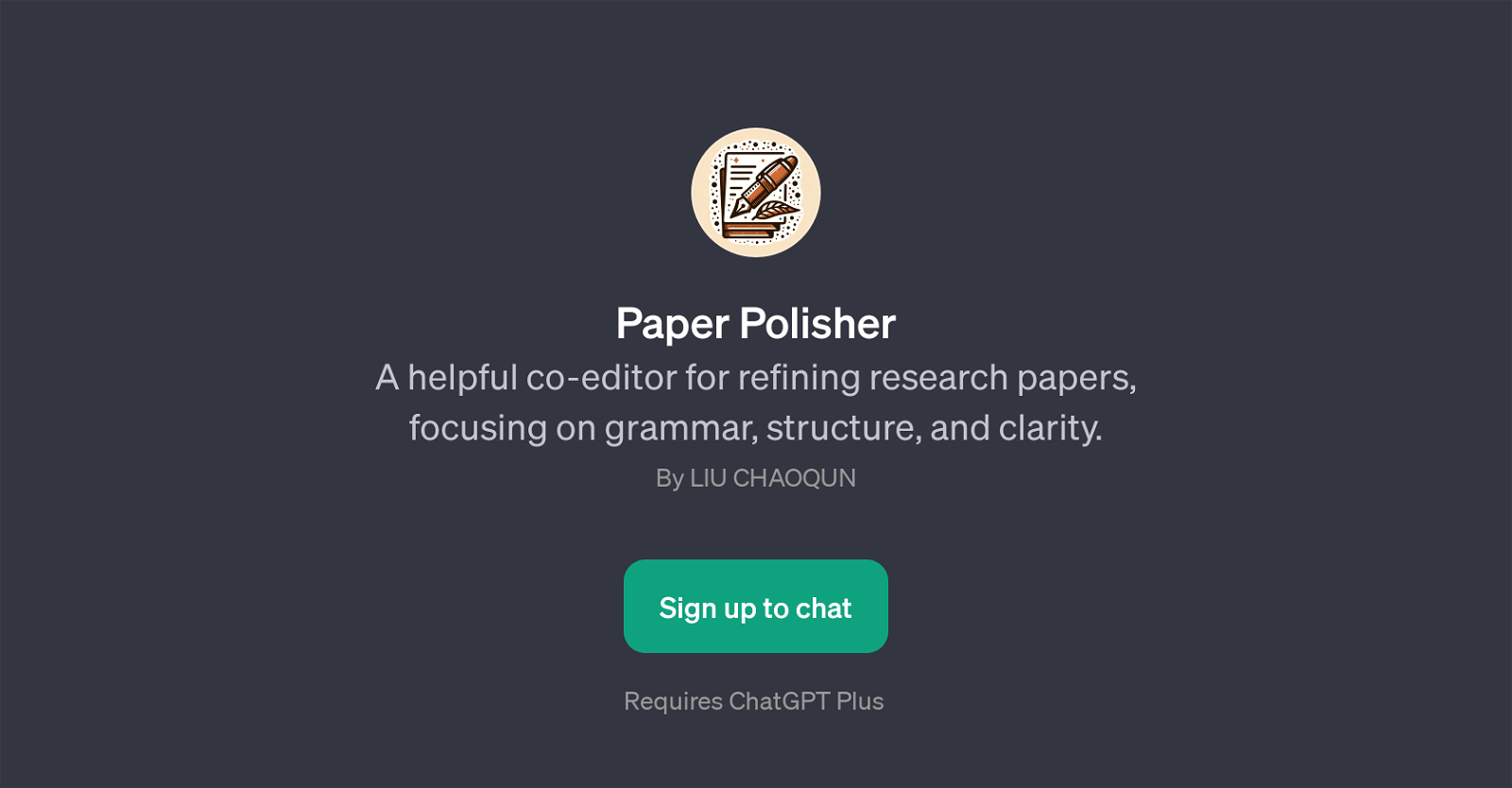 Paper Polisher website