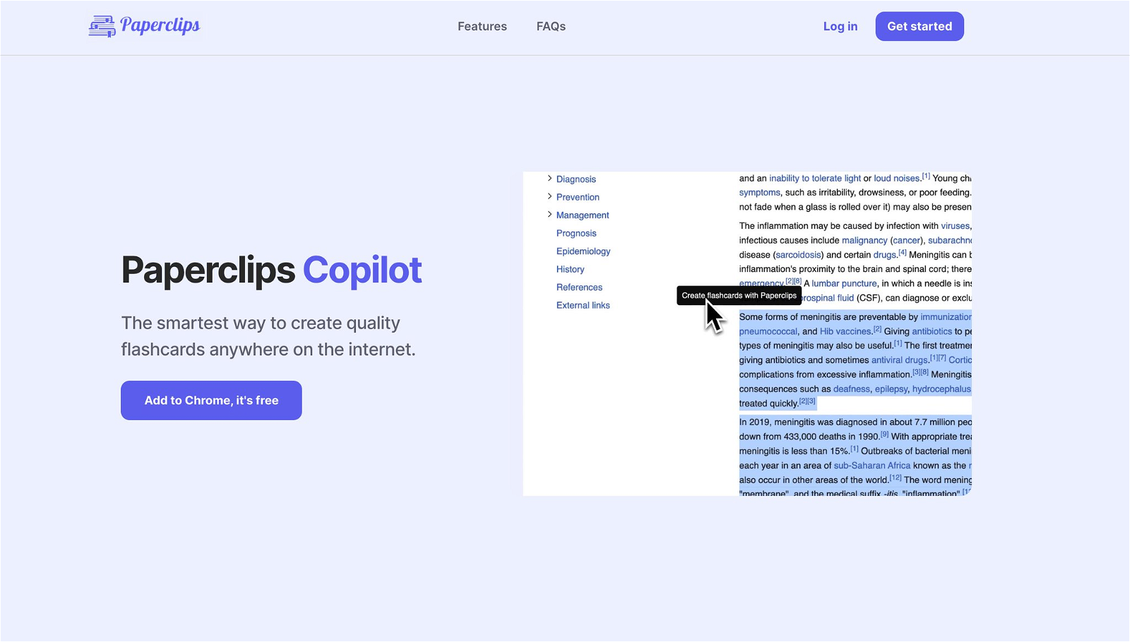 Paperclips Copilot website