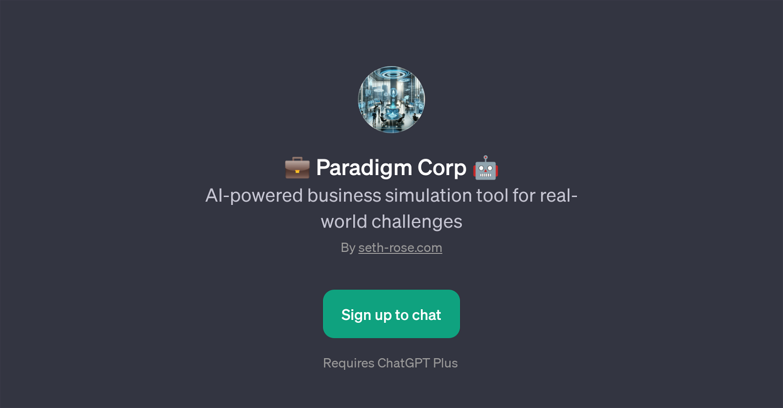 Paradigm Corp website