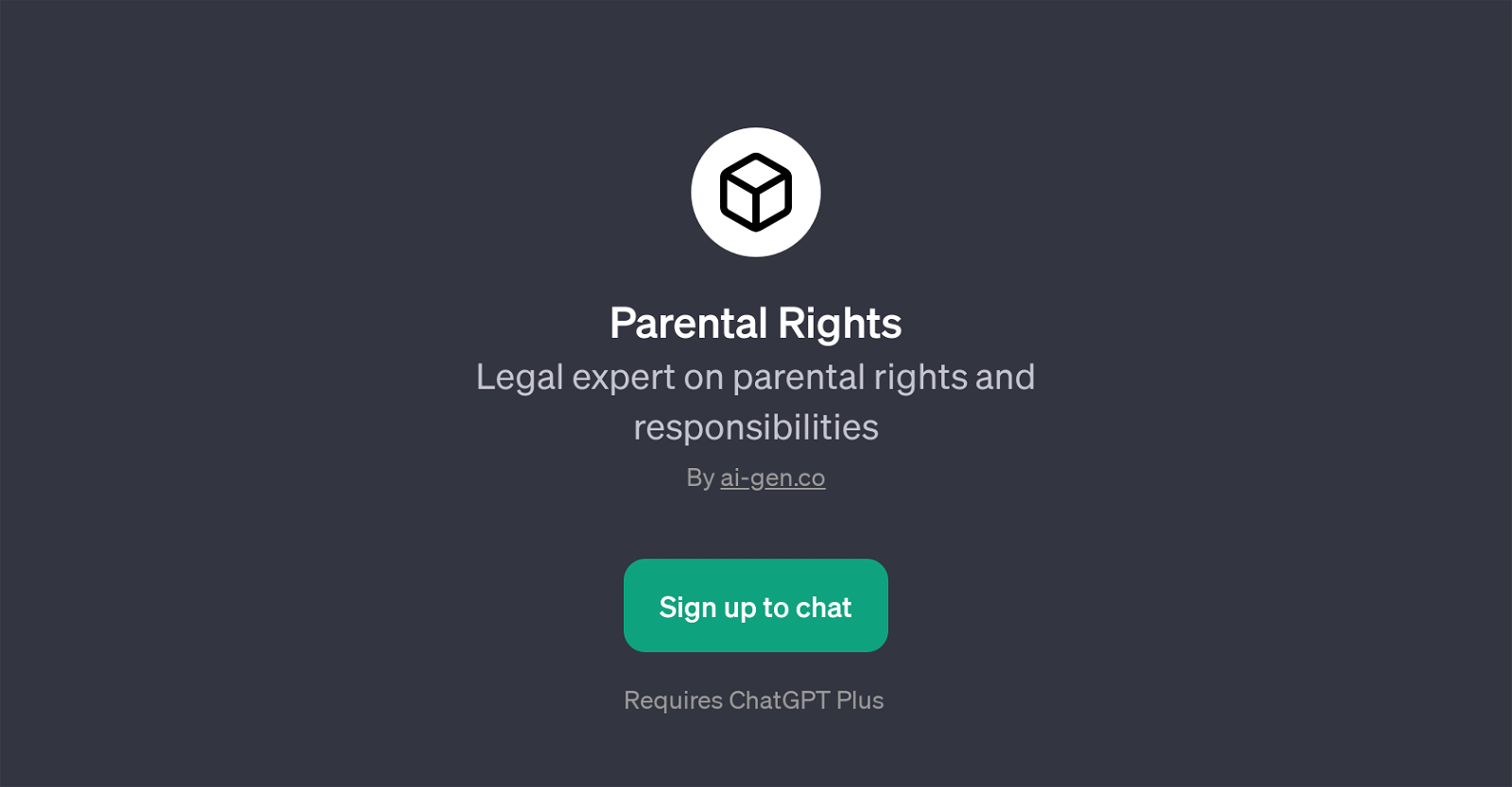 Parental Rights GPT website