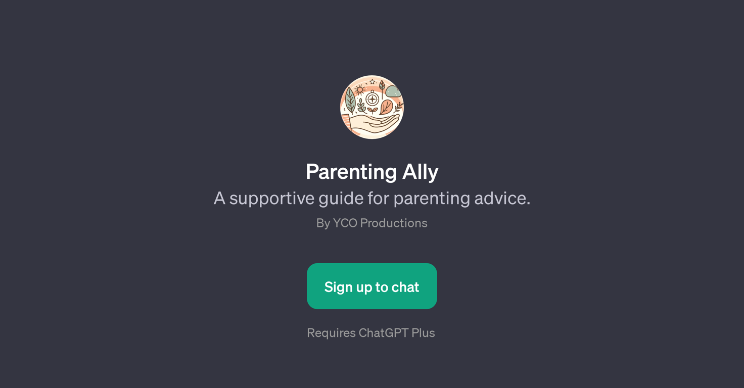 Parenting Ally website