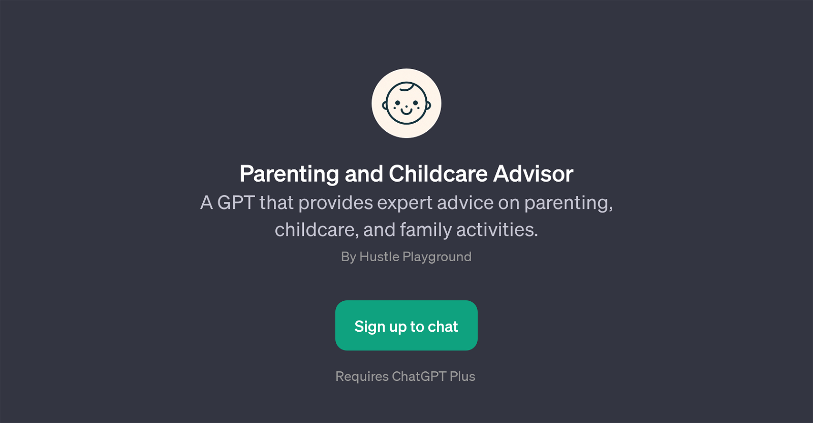 Parenting and Childcare Advisor website