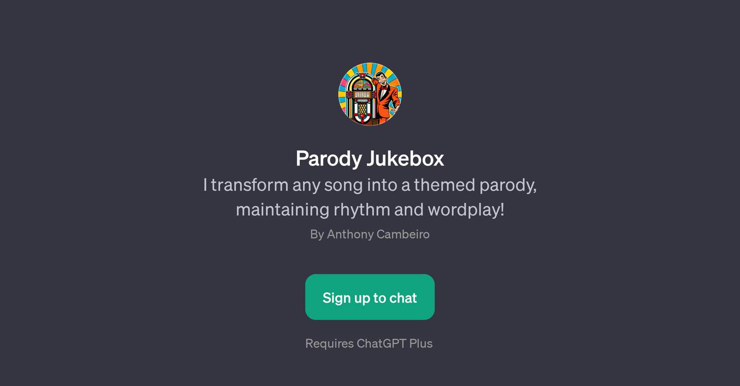 Parody Jukebox website