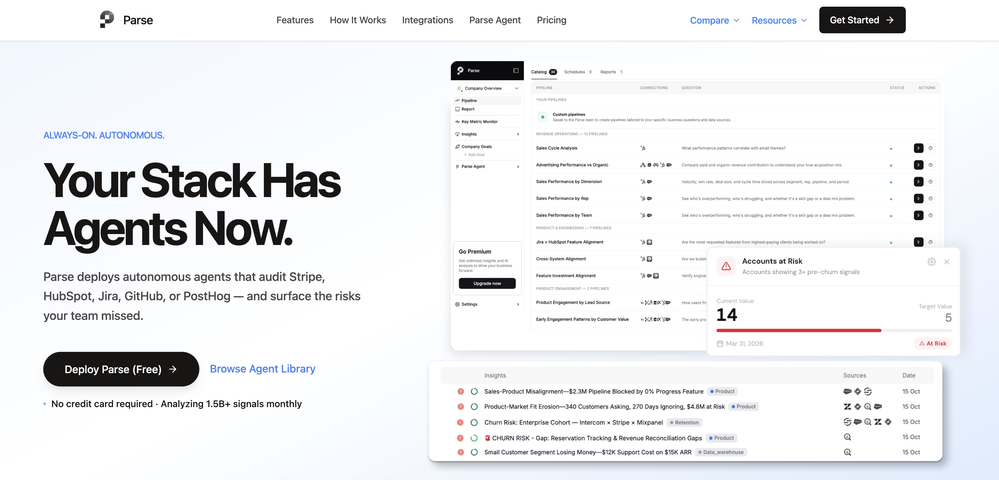 Parse website
