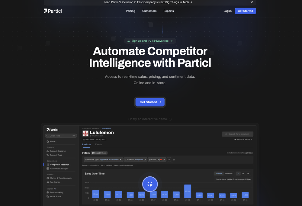 Particl website