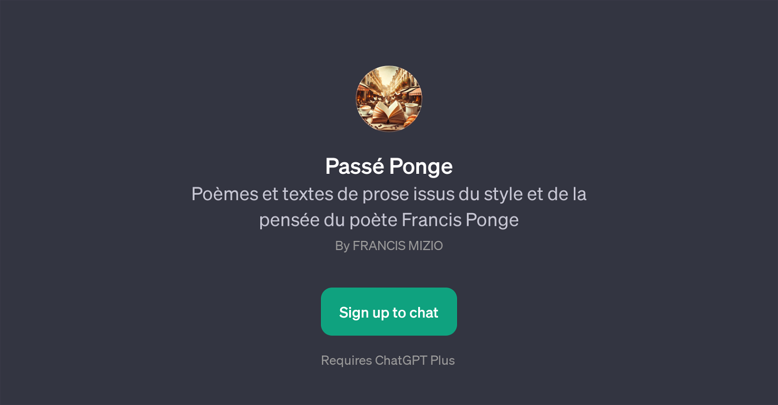 Pass Ponge website