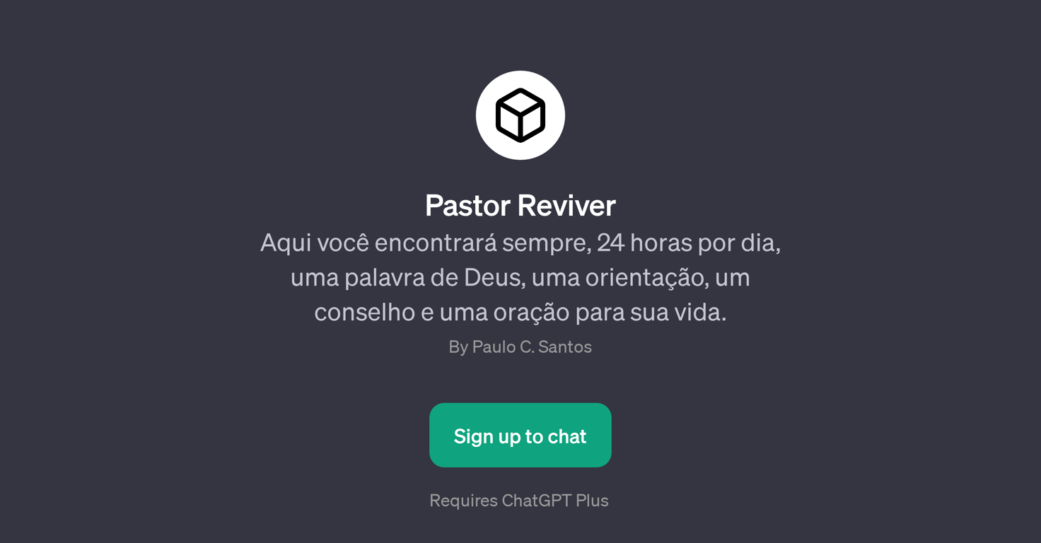 Pastor Reviver website