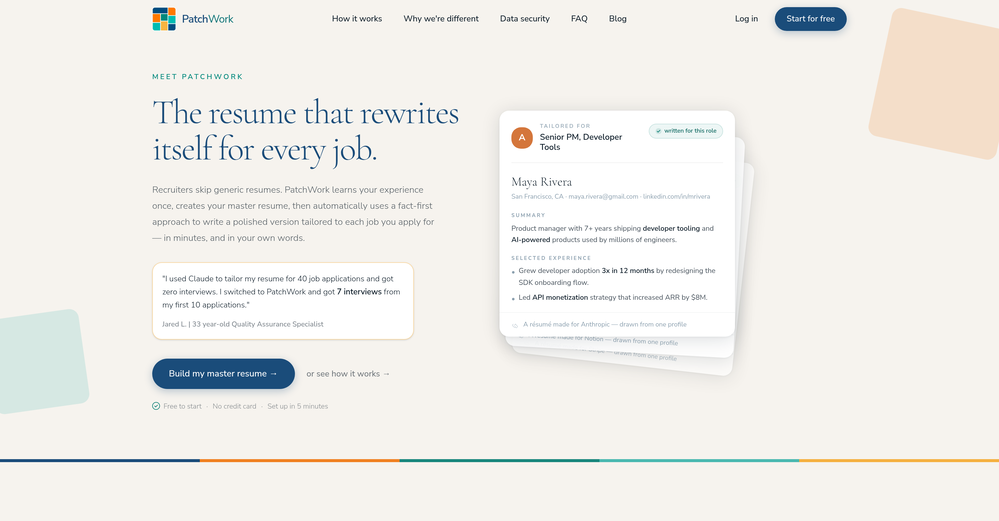 PatchWork website
