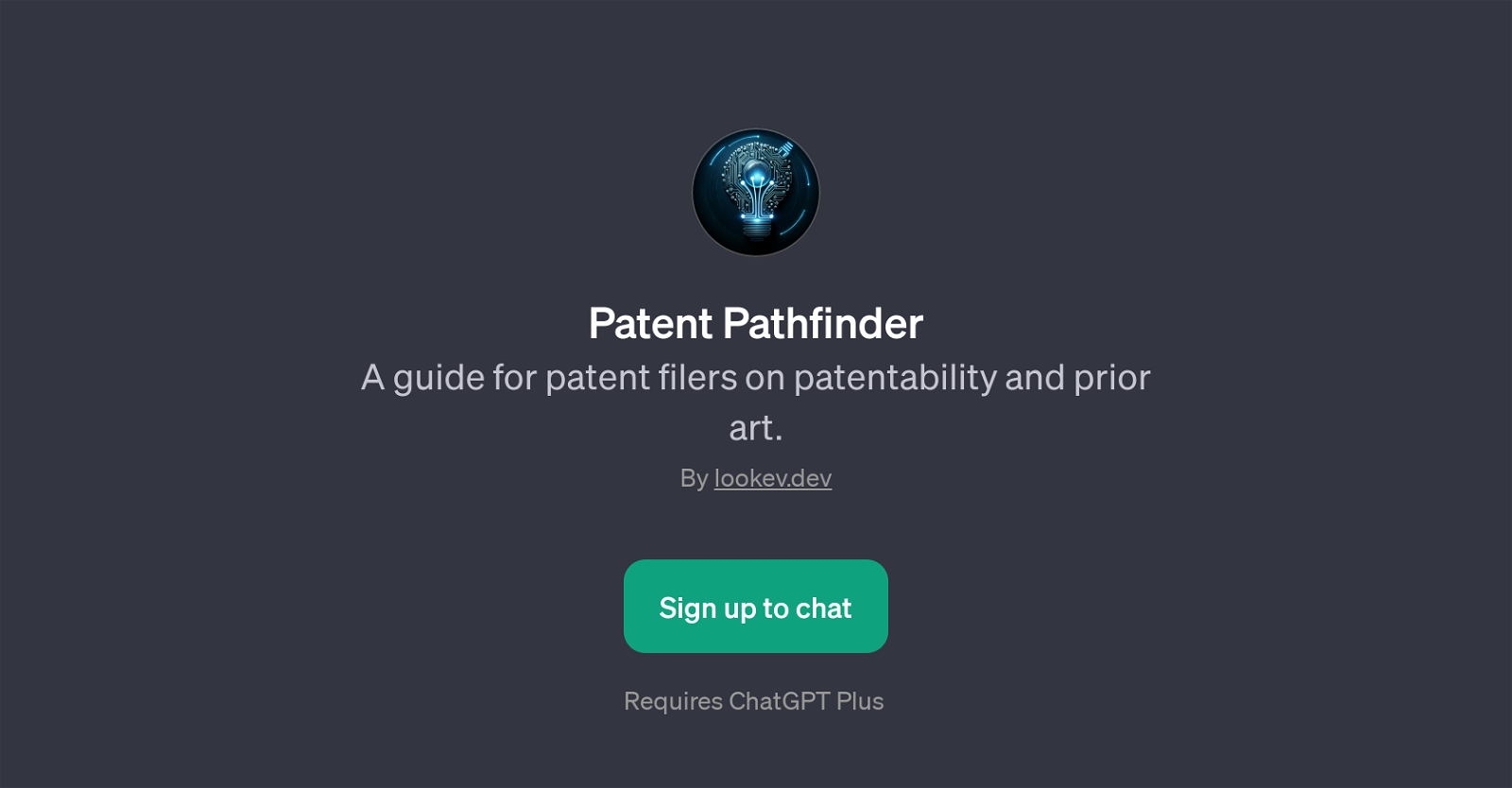 Patent Pathfinder website