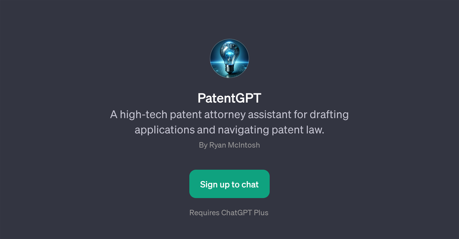 PatentGPT website