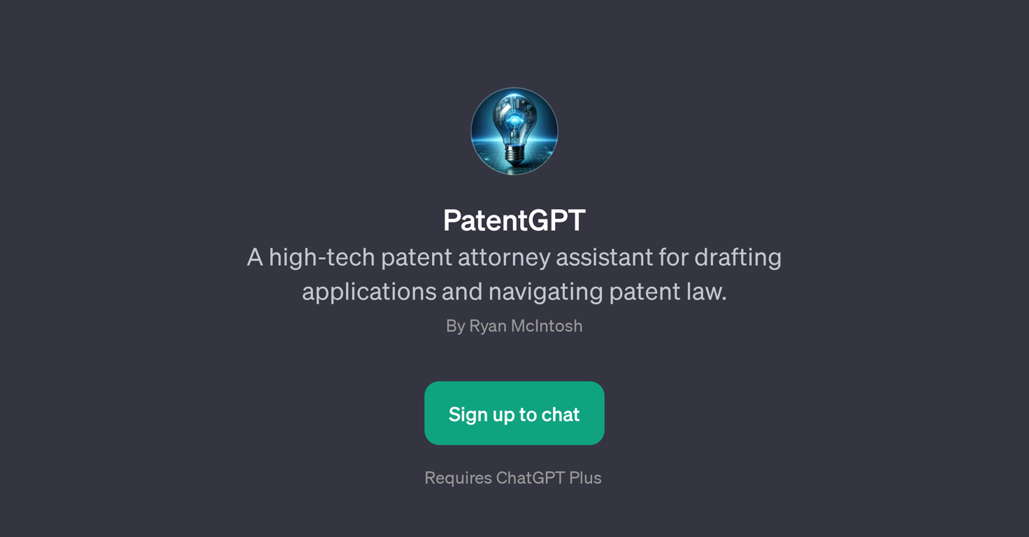 PatentGPT website