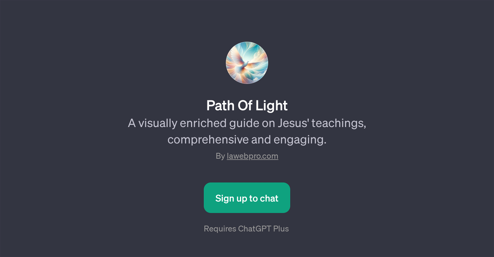 Path Of Light website