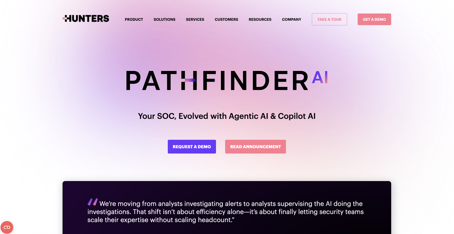Pathfinder AI website