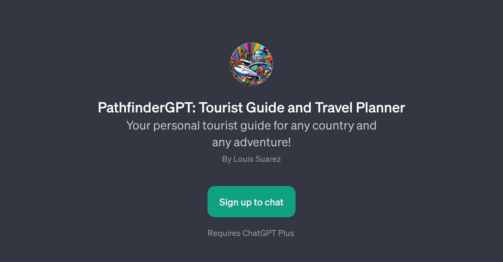 PathfinderGPT: Tourist Guide and Travel Planner website