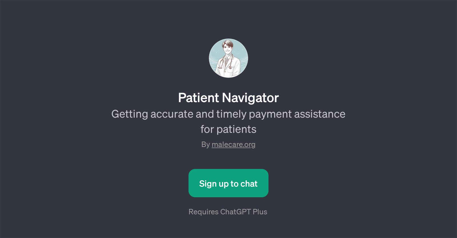 Patient Navigator website