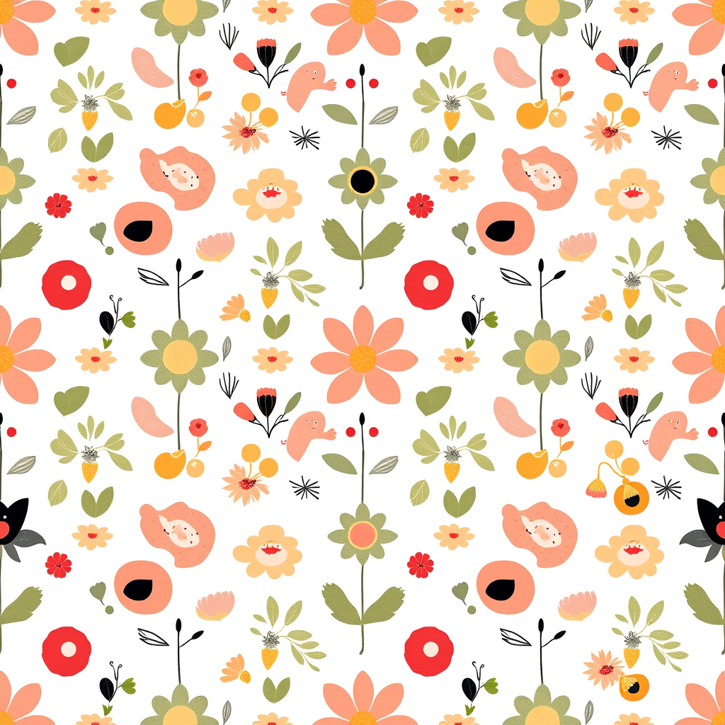 Seamless pattern aesthetic - (Free, No Signup AI Tool)