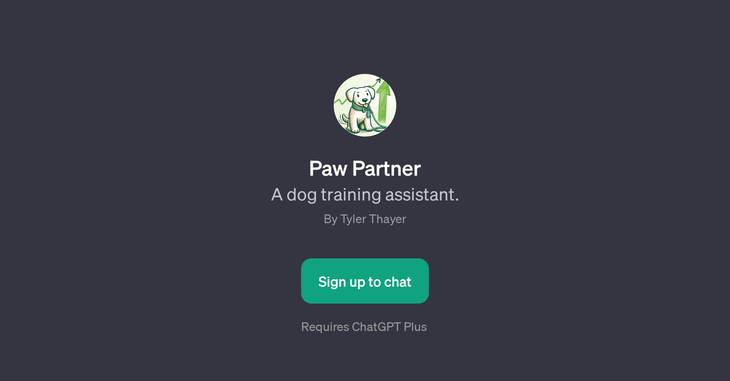 Paw Partner website