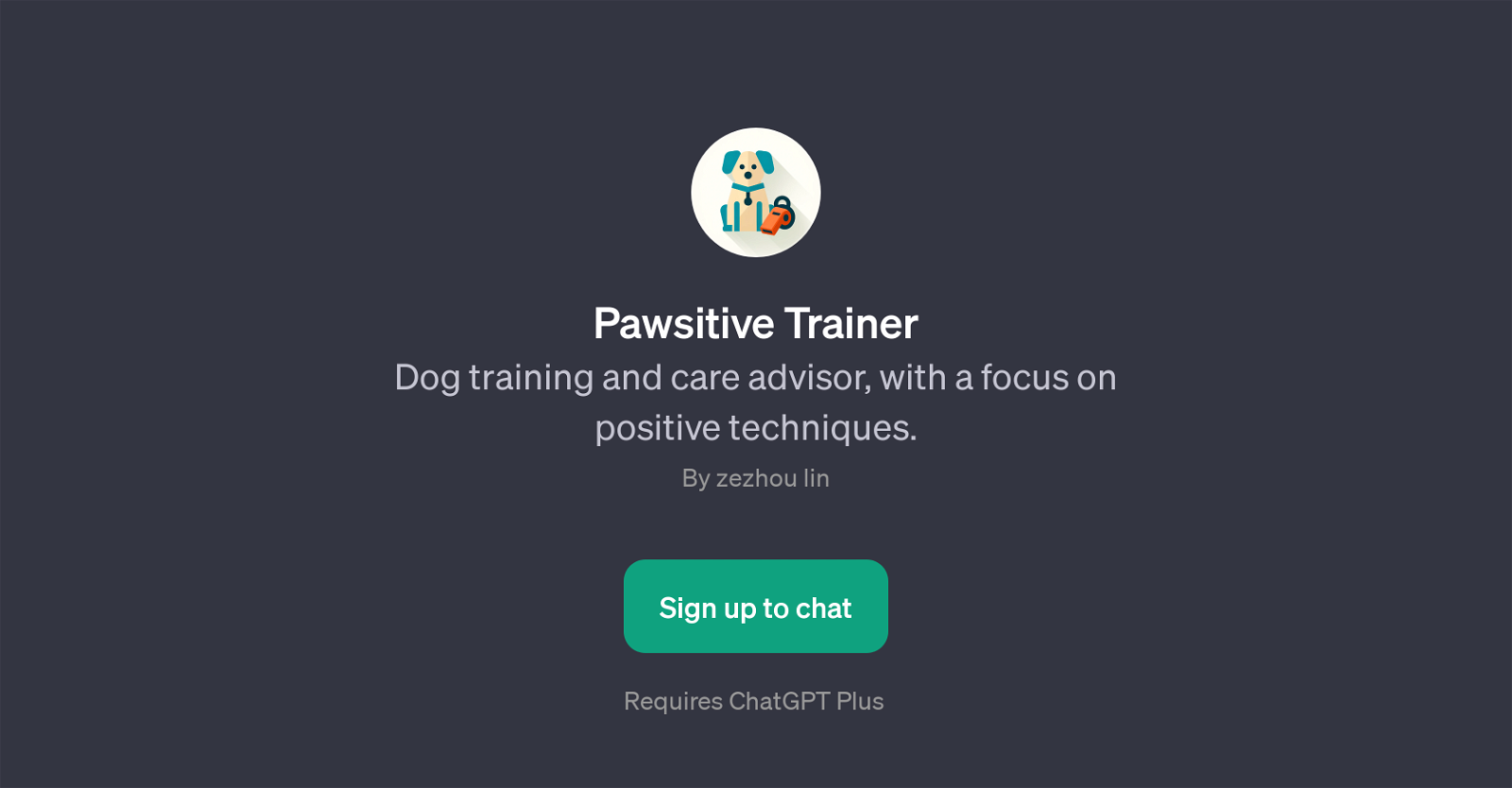 Pawsitive Trainer website