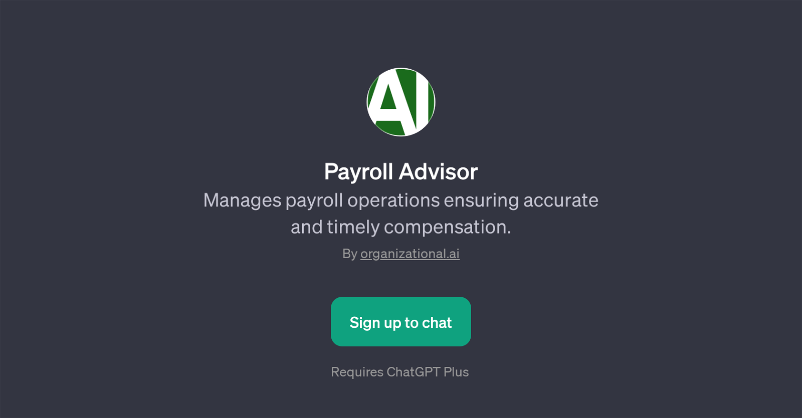 Payroll Advisor website