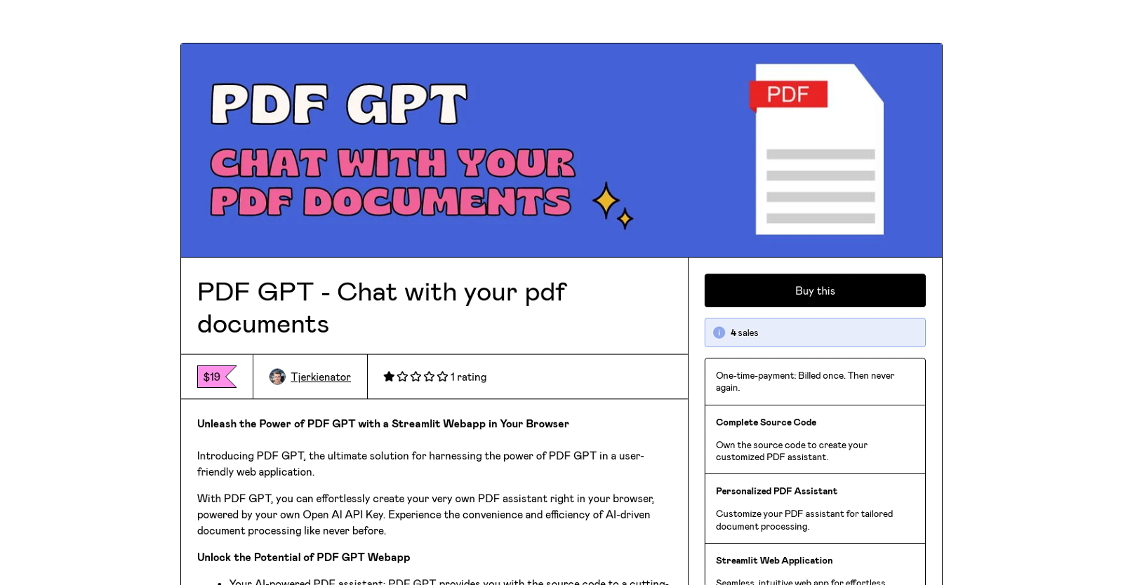 PDF GPT website