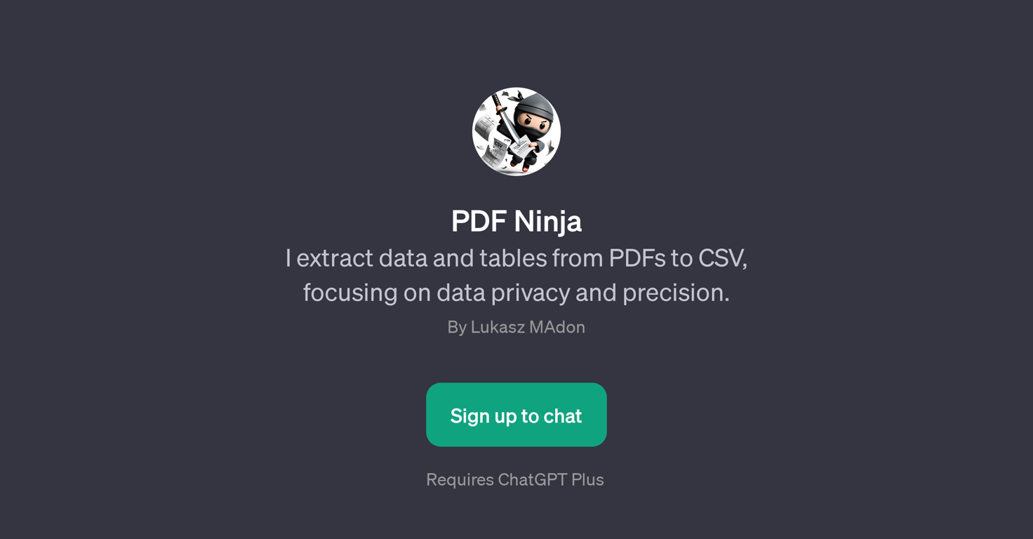PDF Ninja website