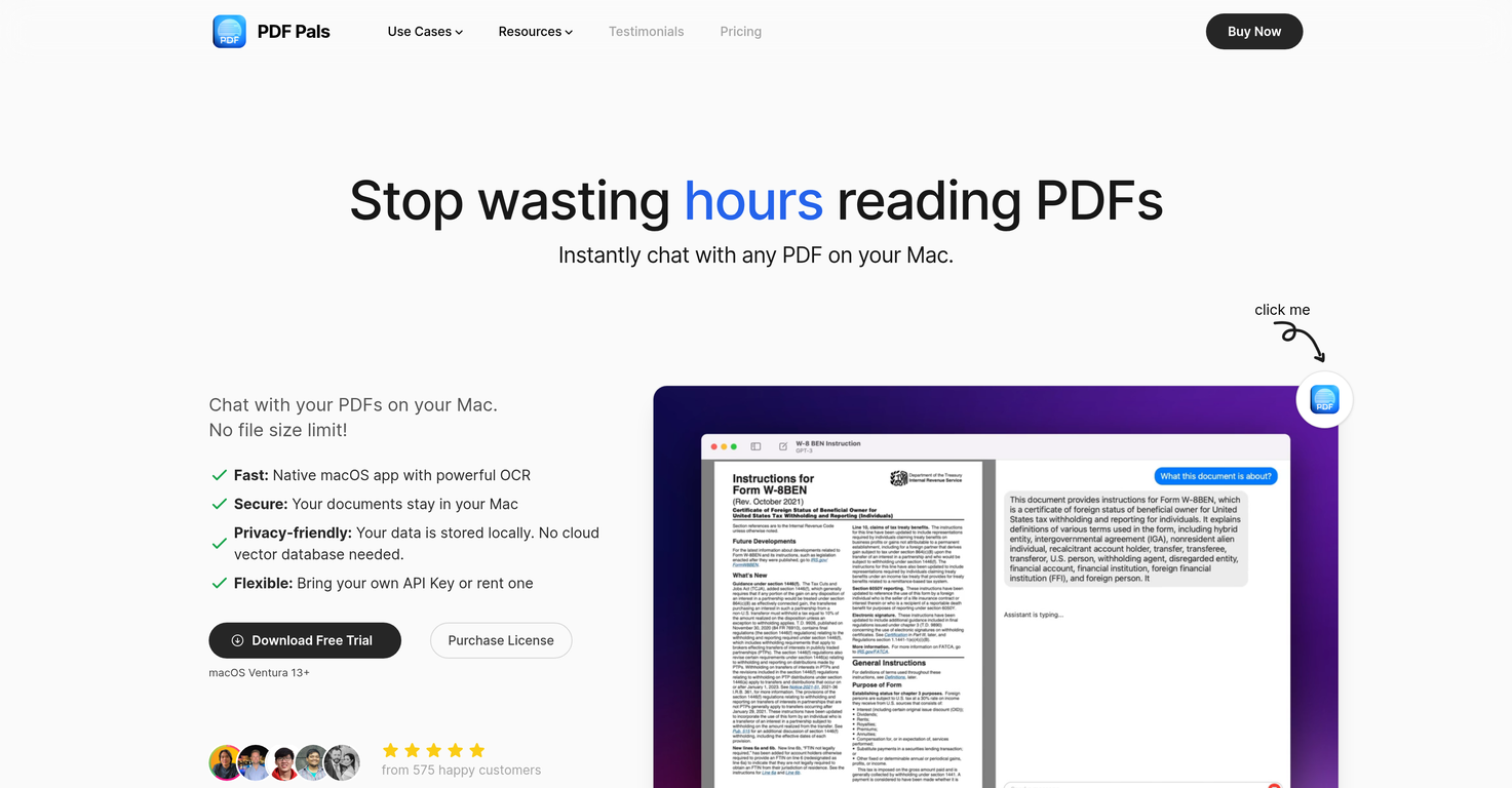 PDF-Pals website