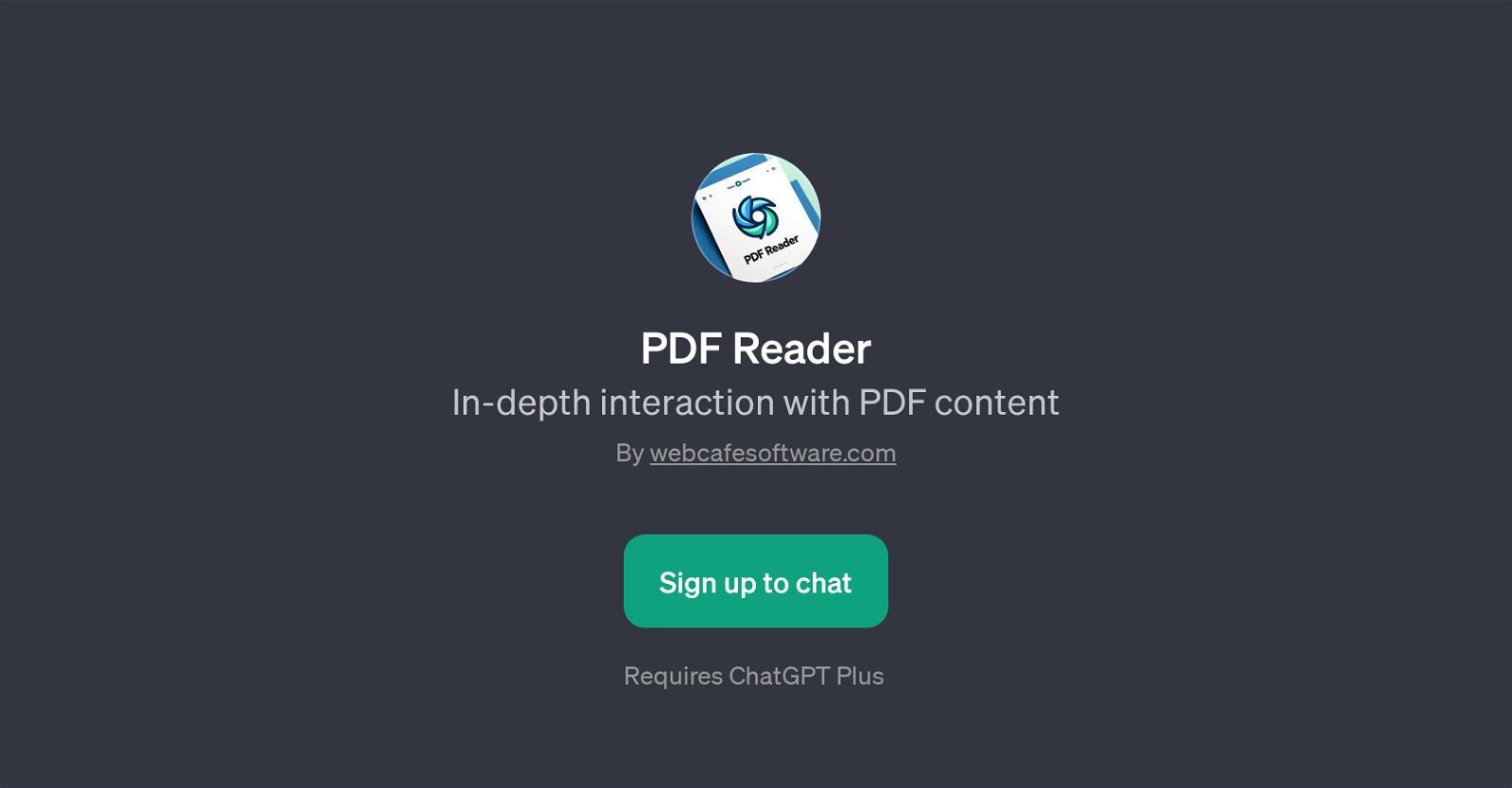 PDF Reader website