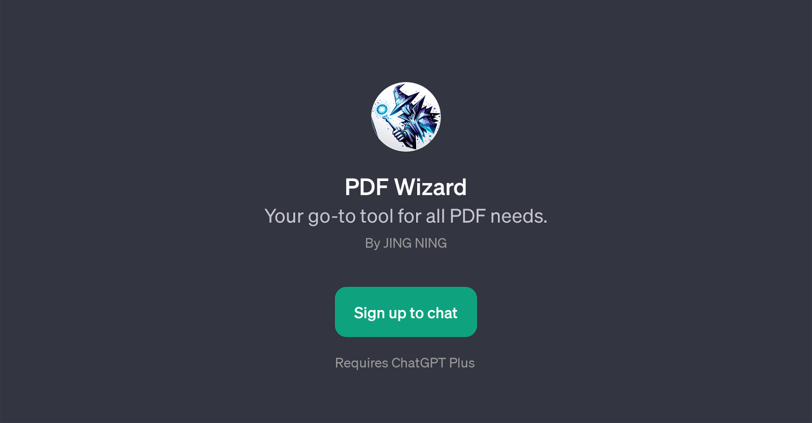 PDF Wizard website