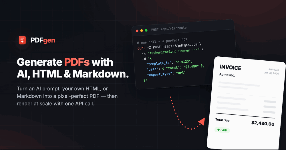 PDFgen website