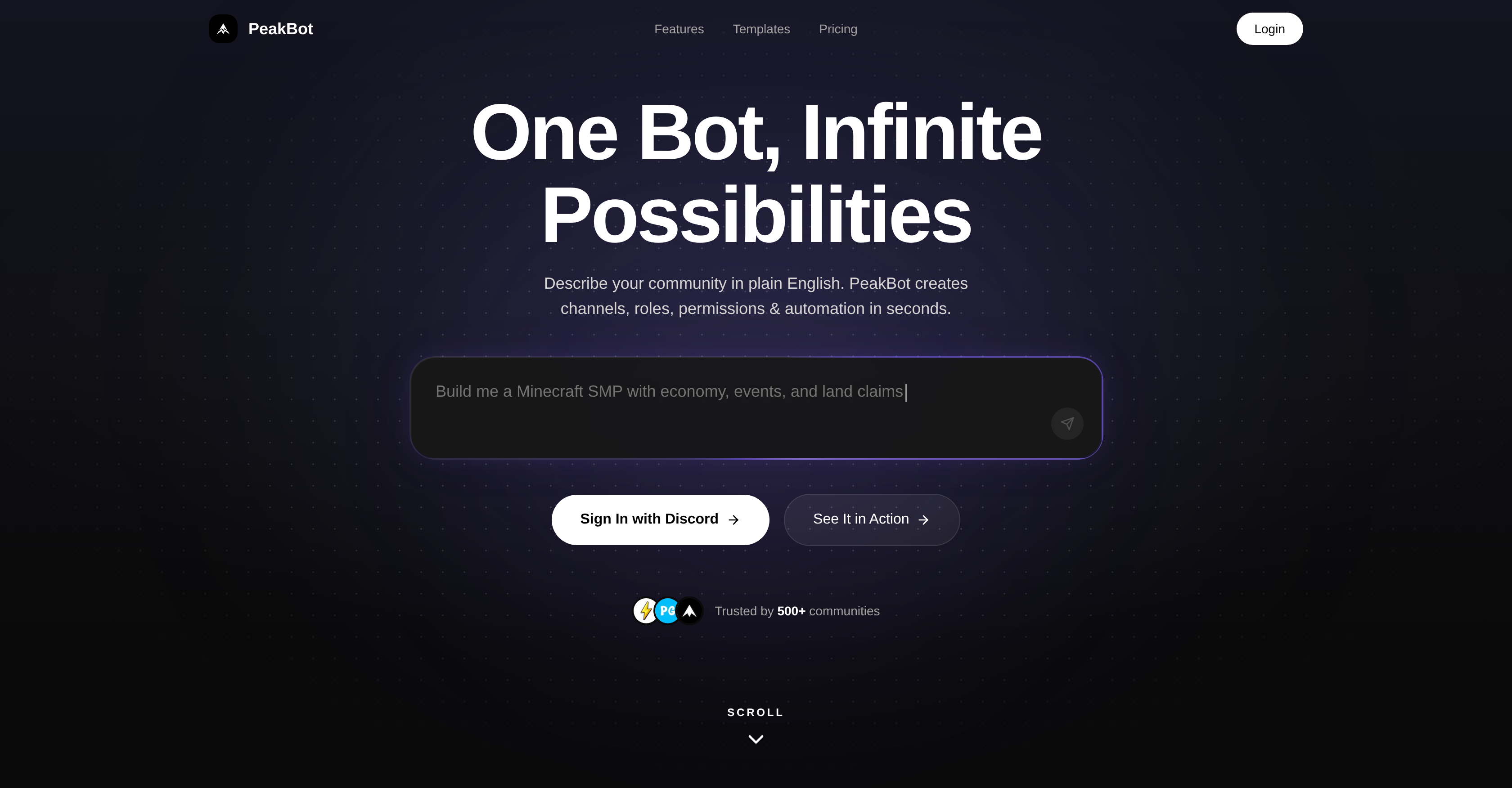 PeakBot preview