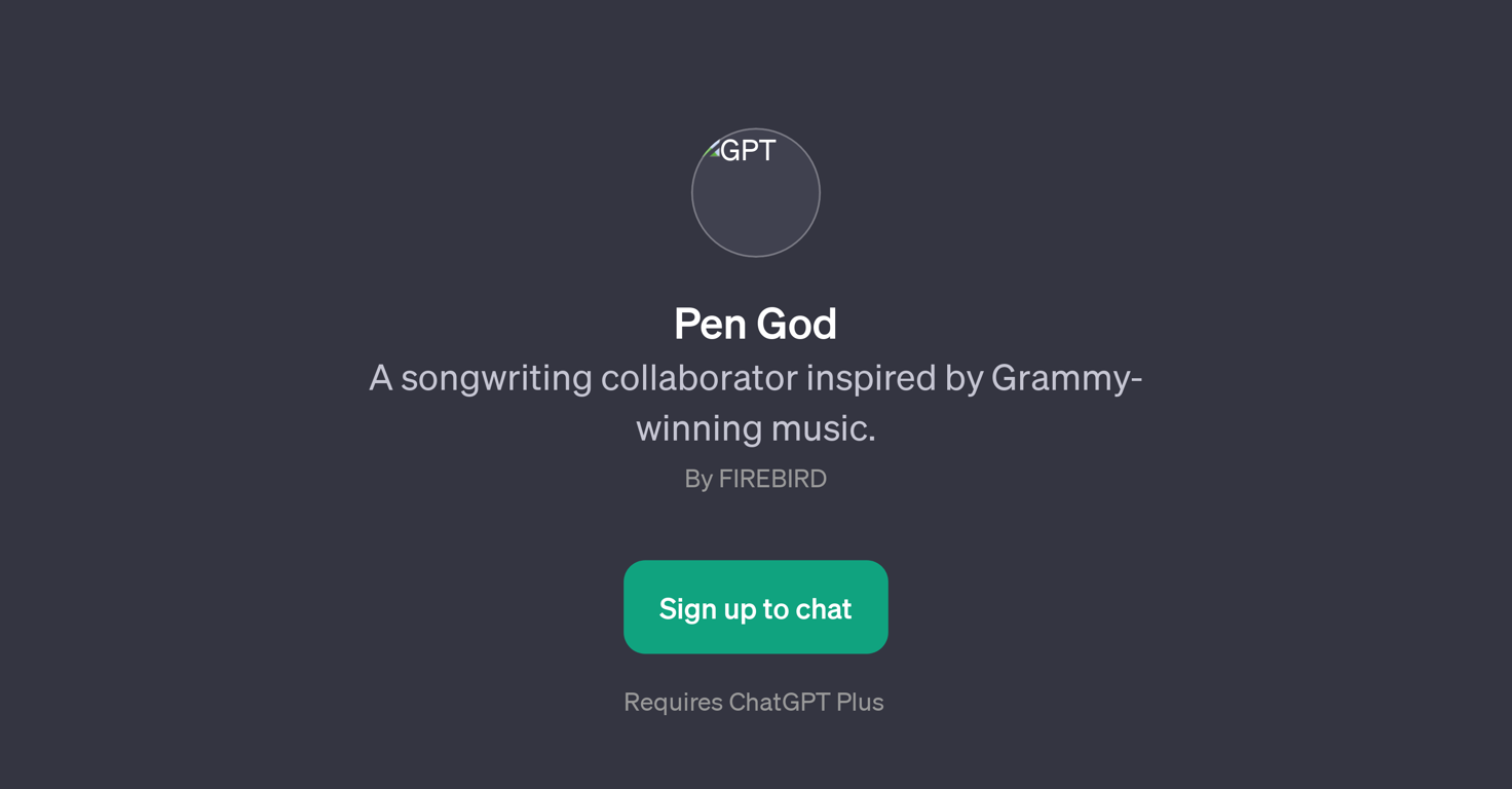 Pen God website