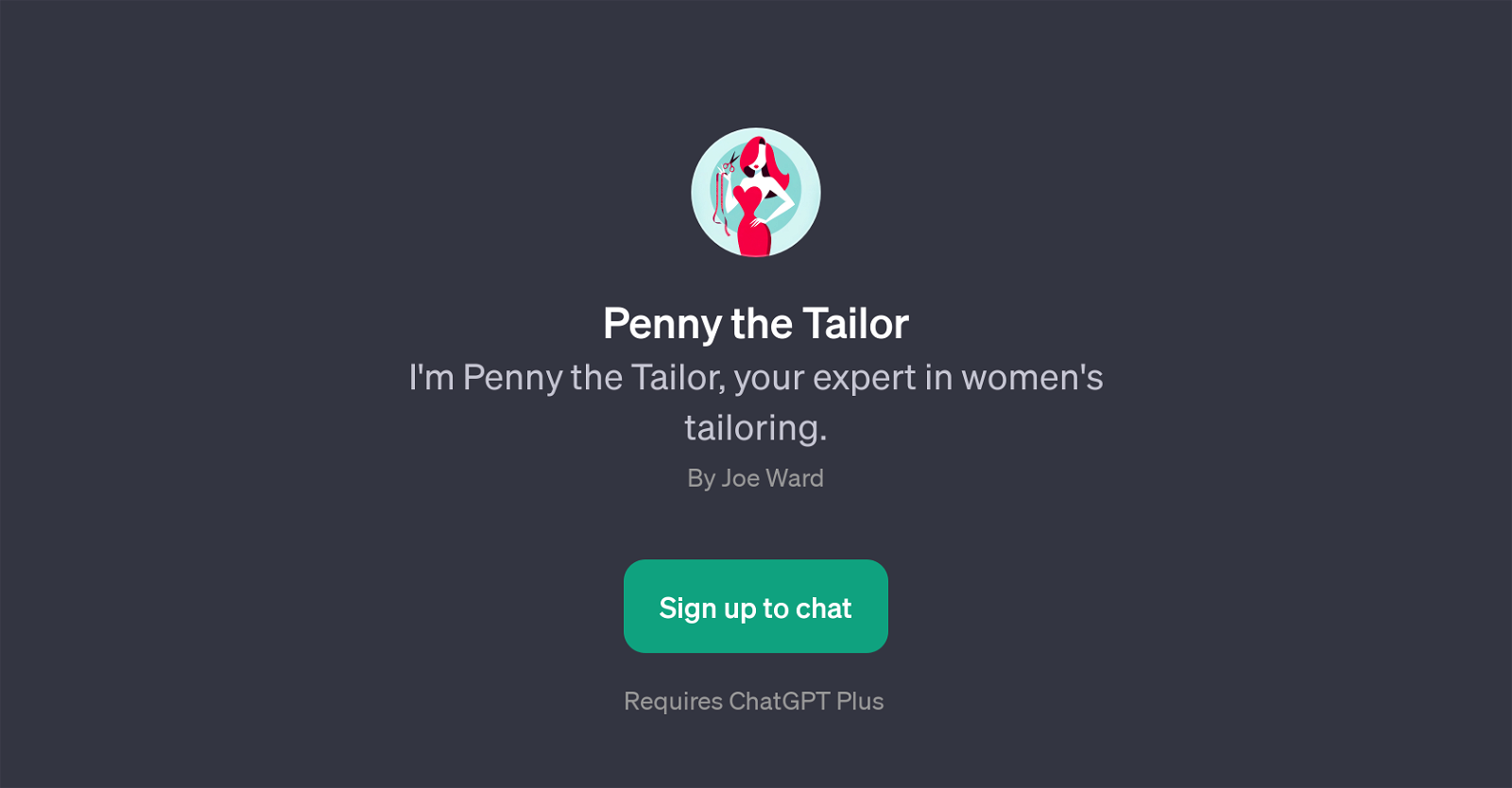 Penny the Tailor website