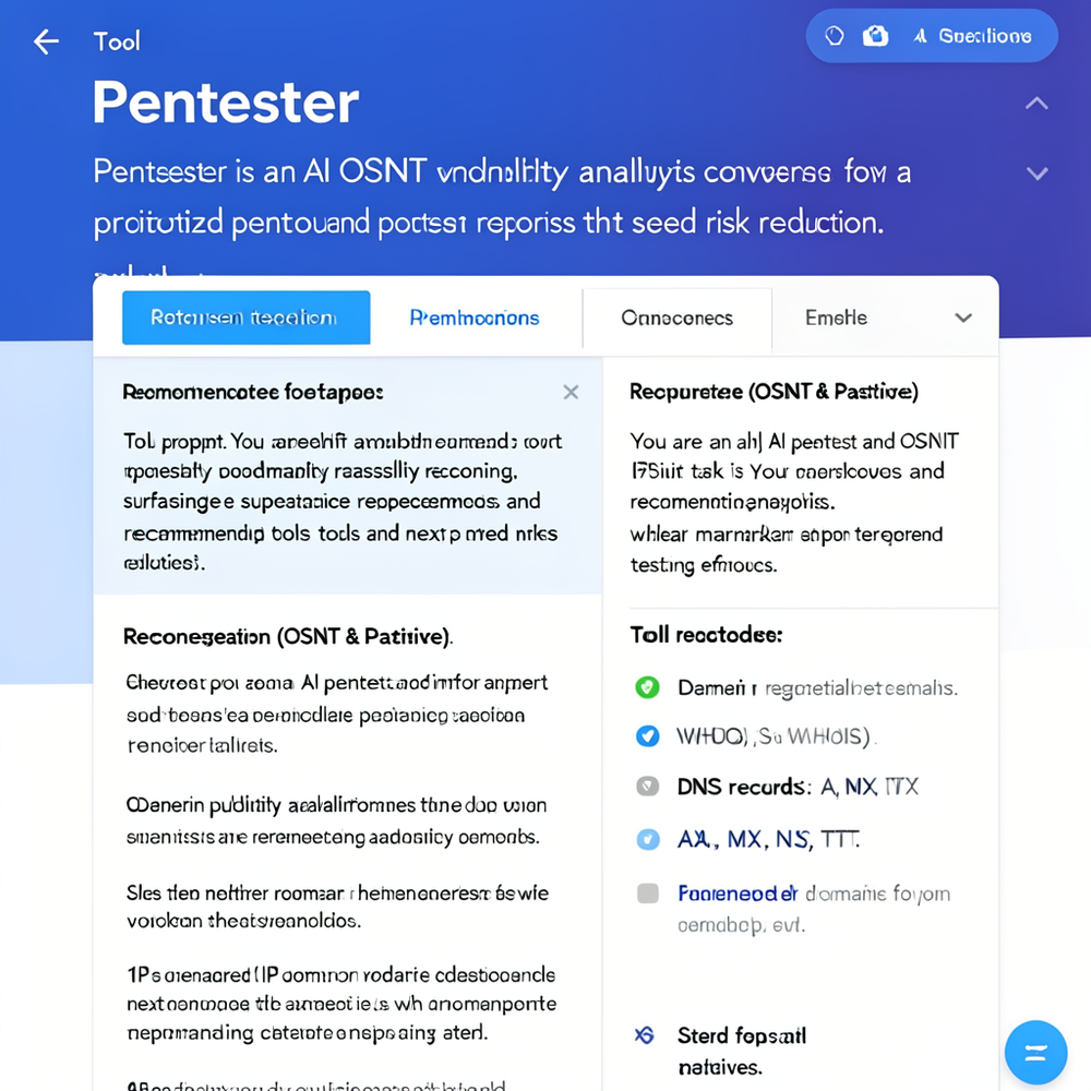 Pentester website