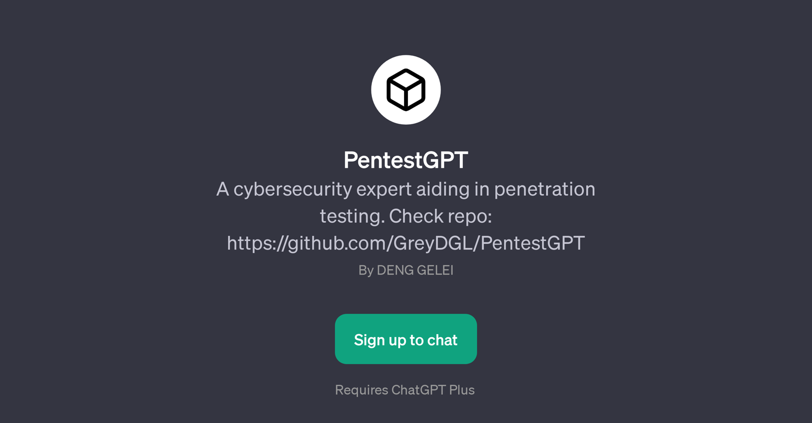 PentestGPT website