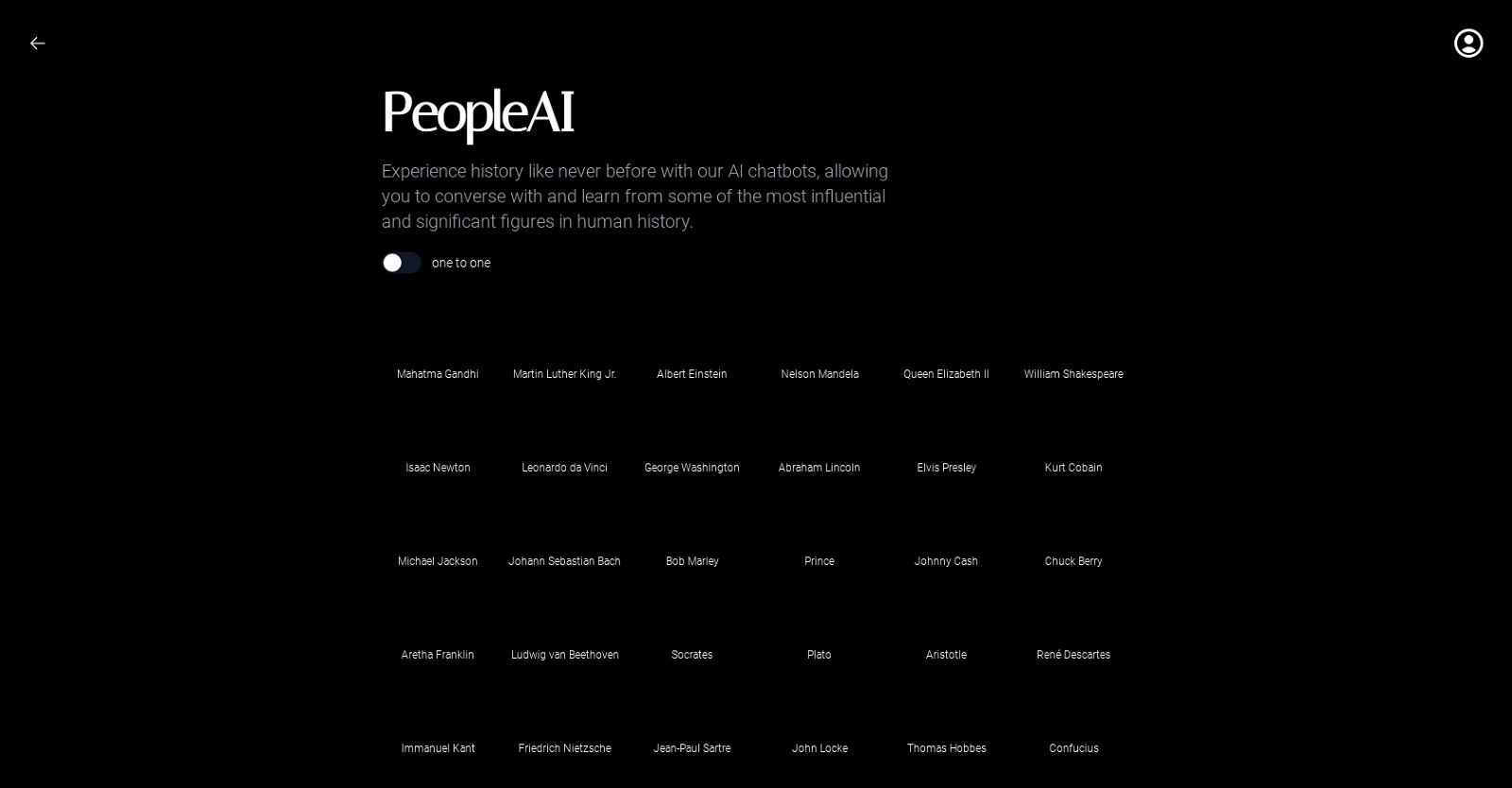PeopleAI website