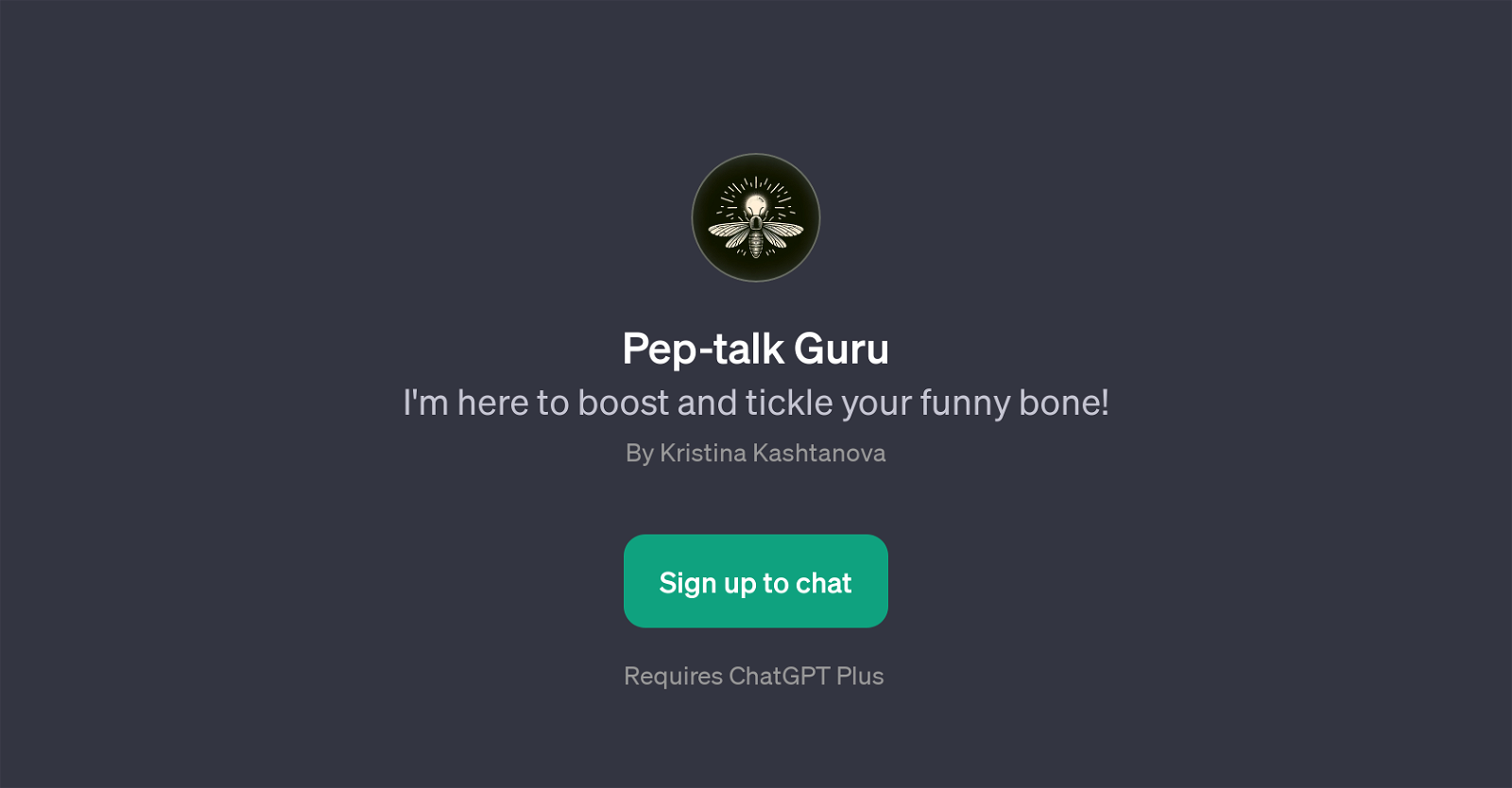 Pep-talk Guru website